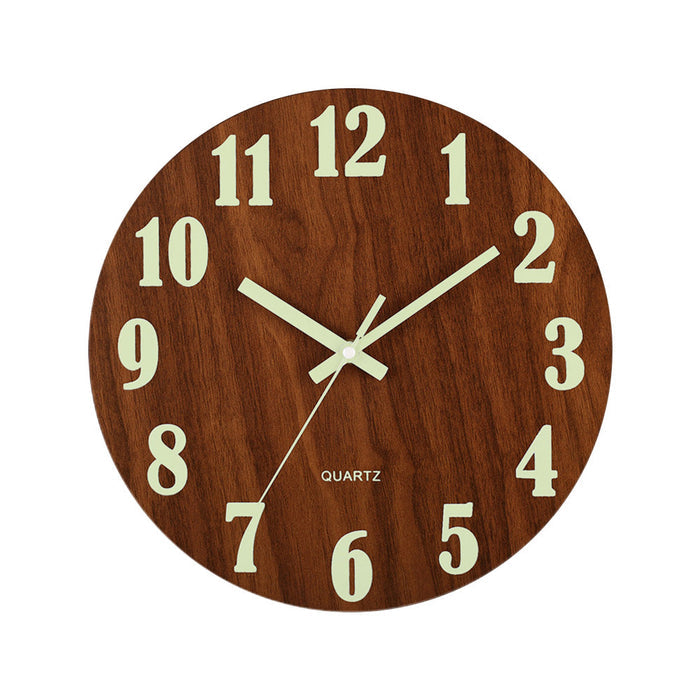 12" Leuchtende Wanduhr – Wohnzimmer, Schlafzimmer & Büro