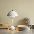 White Acrylic Table Lamp — product view 1