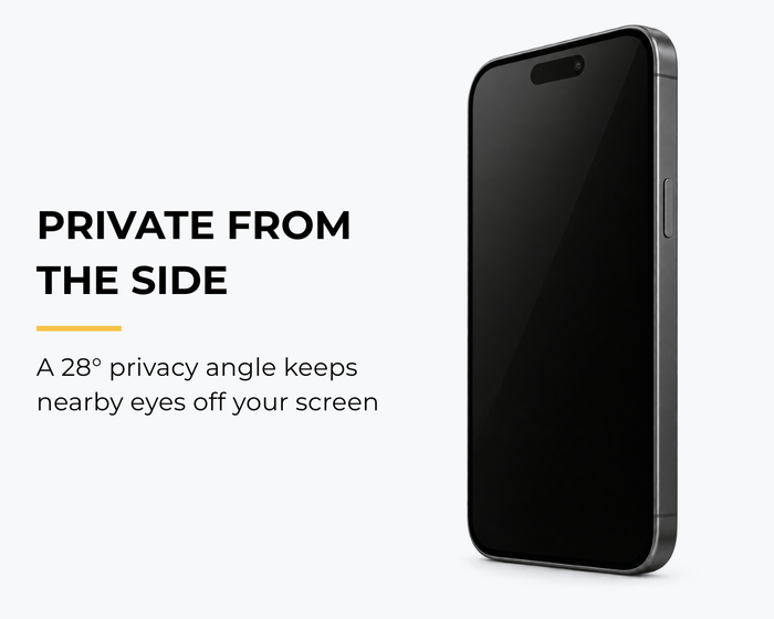Snakehive Privacy Glass Apple iPhone 15 - Privacy Glass Screen Protector (x2) Privacy Glass Screen Protector (x2) for iPhone 15