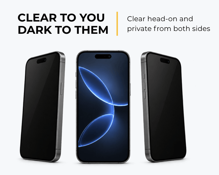 Snakehive Privacy Glass Apple iPhone 16 Plus - Privacy Glass Screen Protector (x2) Privacy Glass Screen Protector (x2) for iPhone 16 Plus