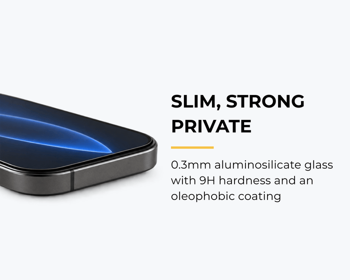 Snakehive Privacy Glass Apple iPhone 16 Plus - Privacy Glass Screen Protector (x2) Privacy Glass Screen Protector (x2) for iPhone 16 Plus