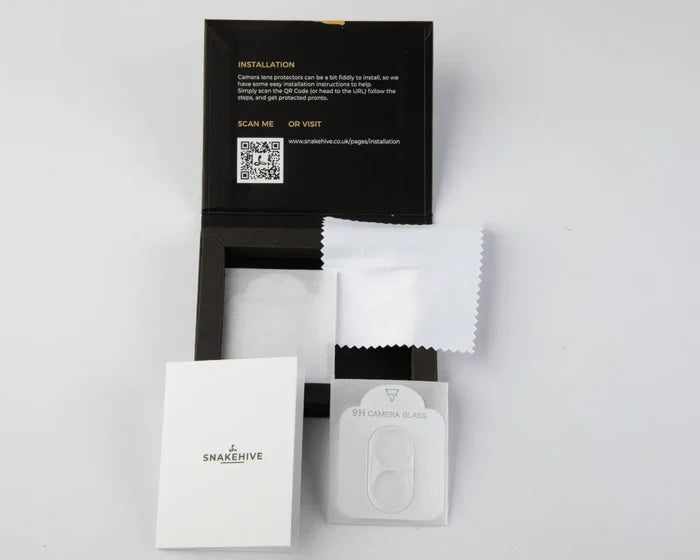 Snakehive Camera Glass Apple iPhone 17 - Glass Camera Lens Protector (x2) Glass Camera Lens Protector for iPhone 17