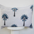 Blue Palm Tree Pillowcase