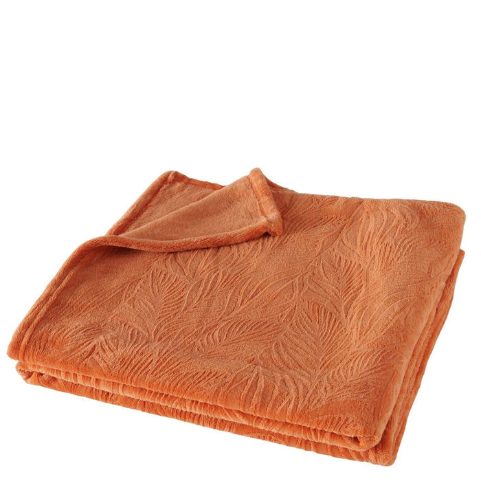Boltze Wohndecke Orange 160cm