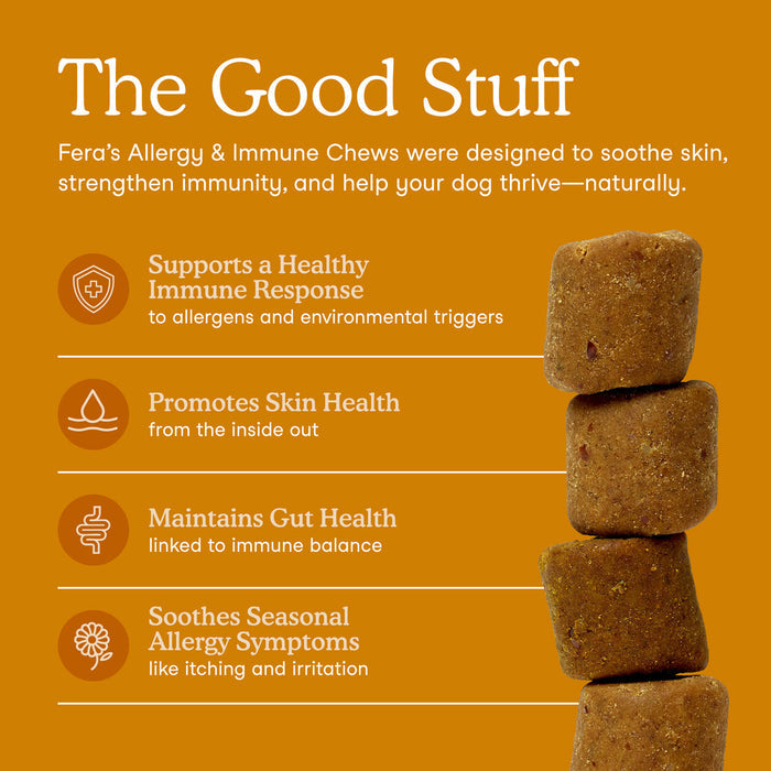 Fera Pets- Allergy & Immune Soft Chew Dog Supplement