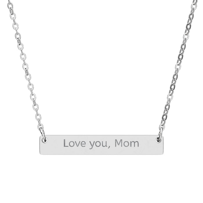 Gift for Mom Necklaces, Love You Mom Jewelry, Mother Daughter Necklace, Birthday Gift for Mom, Mothers Day Gift