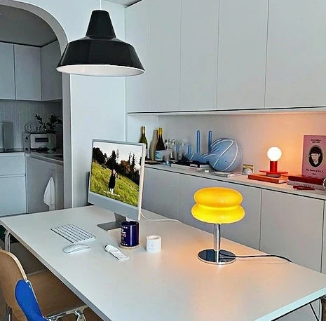 Glass Stone Table Lamp — product view 6