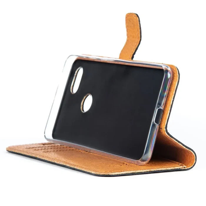 Snakehive Vintage Wallet Google Pixel 3 - Vintage Leather Wallet Phone Case Vintage Leather Wallet Case for Google Pixel 3