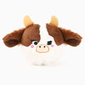 Hugsmart Farm Friendz- Cow Ball Dog Toy