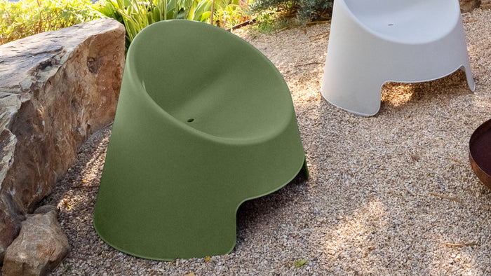 Inner Circle Outdoor Lounge Chair (Set of Two), Matcha