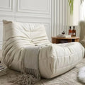 White low profile lounge module in a modern living room
