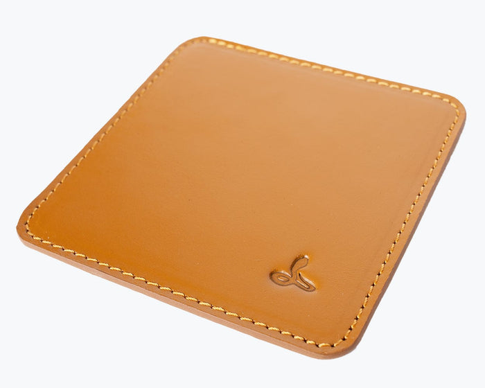 Snakehive UK Accessories Metro Leather Coaster (x1) Metro Leather Coaster (x1) | Leather Accessories
