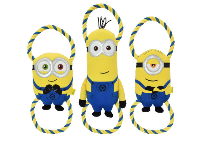 Minions Rope Tug Dog Toy