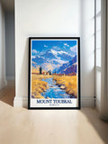 Mount Toubkal   - High Atlas Mountains  Home Decor  - Morocco  Living Room Decor