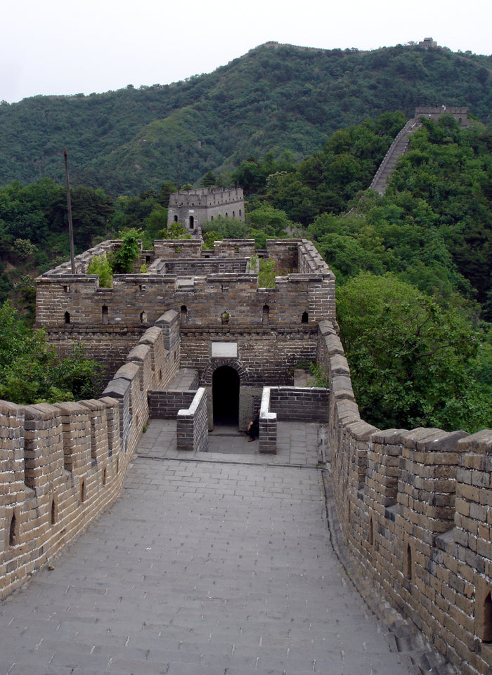 Mutianyu Great Wall watchtowers and mountain scenery near Beijing