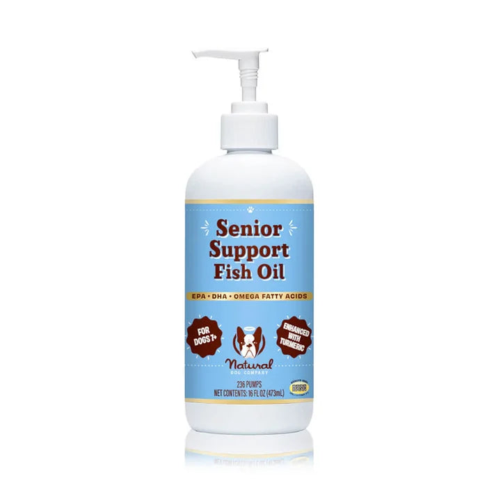 Natural Dog Company Senior Support Fish Oil Dog Supplement