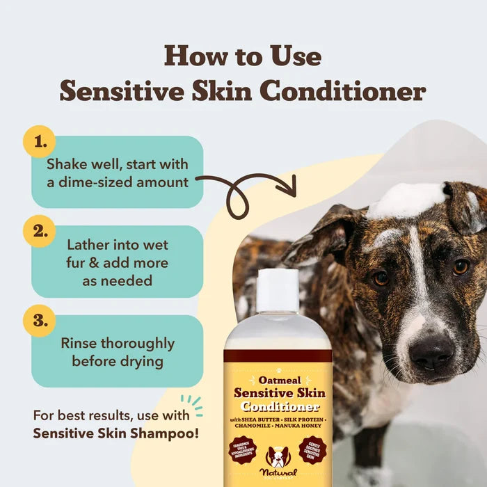 Natural Dog Company Sensitive Skin Dog Conditioner
