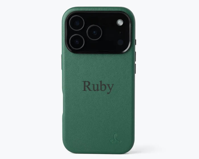 Snakehive Metro Bumper Case Personalised Slim Leather iPhone Case Personalised iPhone Case | Slim Leather Phone Case