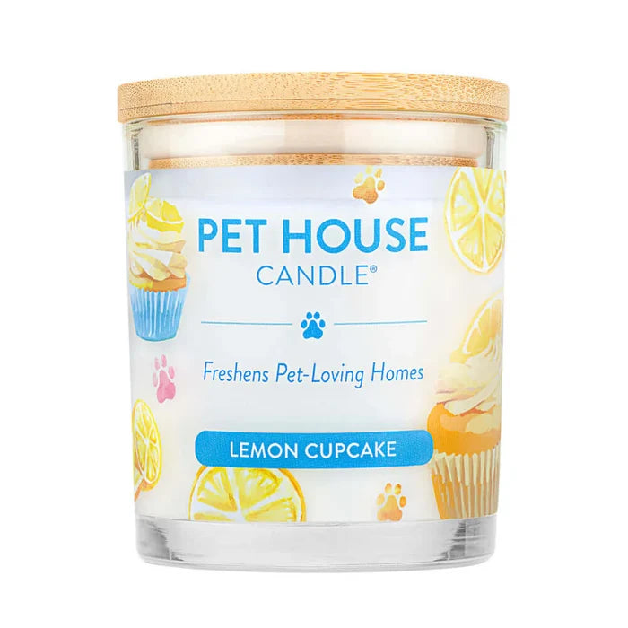 Pet House Candles & Wax Melts- Lemon Cupcake