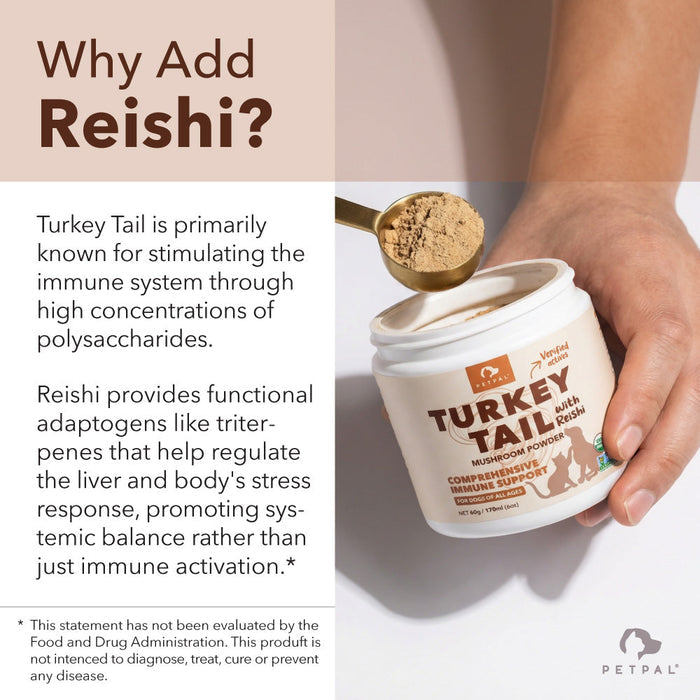 Petpal Turkey Tail Dog Supplement