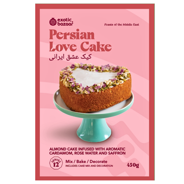 Saffron Love Cake Kit [Flourless]