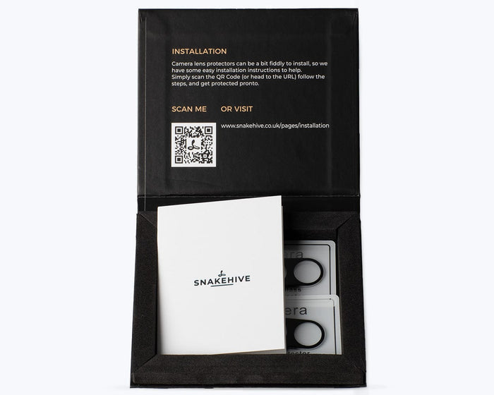 Snakehive Camera Glass Samsung Galaxy S24 - Glass Camera Lens Protector (x2) Glass Camera Lens Protector for Galaxy S24