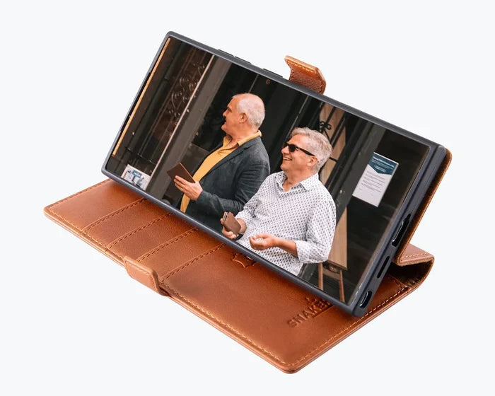 Snakehive Metro Wallet Samsung Galaxy S24 Ultra - Metro Leather Wallet Phone Case Metro Leather Wallet Phone Case for Samsung Galaxy S24 Ultra