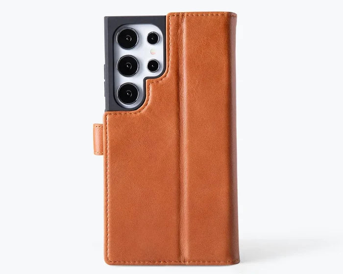 Snakehive Metro Wallet Samsung Galaxy S24 Ultra - Metro Leather Wallet Phone Case Metro Leather Wallet Phone Case for Samsung Galaxy S24 Ultra