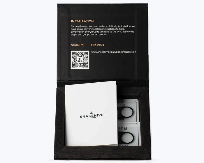 Snakehive Camera Glass Samsung Galaxy S26 - Glass Camera Lens Protector (x2) Glass Camera Lens Protector - Samsung Galaxy S26