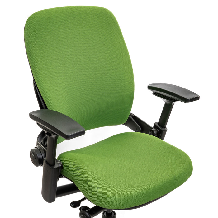 Steelcase Leap V2 Full Chair Upholstery Service + New Foam Seat Pad