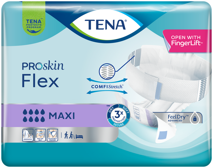 TENA ProSkin Flex Maxi - Medium - Pack of 22