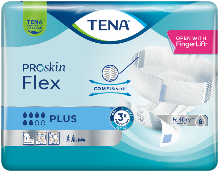 TENA ProSkin Flex Plus - Large - Pack of 30