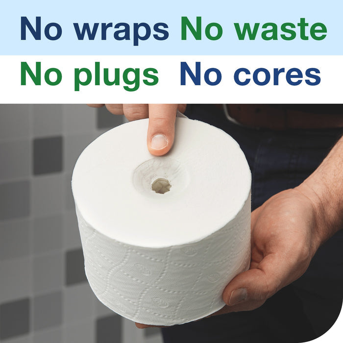 Tork OptiServe Coreless Toilet Paper - 2 Ply - Pack of 24