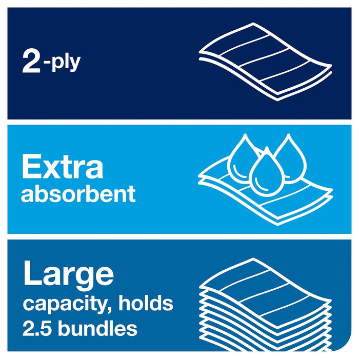 Tork Xpress Soft Multifold Hand Towel 2Ply - 100288 - Case of 21 Rolls x 110 Sheets