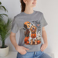 Trick or Treat Y'all Halloween Dog Shirts, Golden Retriever Halloween Shirt, Dog Mom Halloween Tee, Cute Ghost Dog T-Shirt