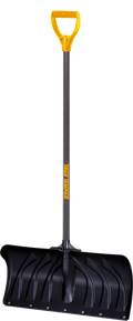 True Temper 24-Inch Poly Snow Pusher with D-Grip