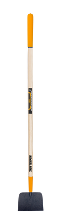 True Temper 7-Inch Forged Sidewalk Scraper with Cushion End Grip on Hardwood Handle