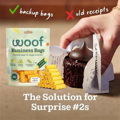 Woof Poomergency-Poo Bag Refills